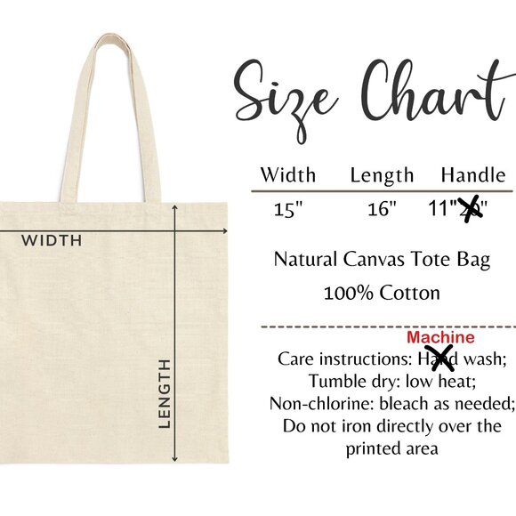 Women's Red Rose Leopard Print Heavy Canvas Custom Cotton Tote Bag - Picture 3 of 3